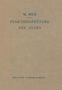 Enlarge image Cover: Die Funktionspruefung des Auges - S Karger AG