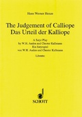 Cover: Das Urteil der Kalliope - Schott Music
