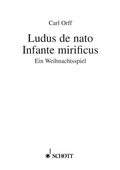 Cover: Ludus de nato Infante mirificus - Schott Music
