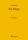 Cover: Die Kluge - Schott Music