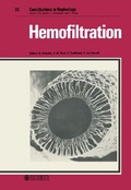 Cover: Contributions to Nephrology / Hemofiltration - Karger, S
