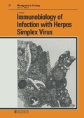 Cover: Monographs in Virology / Immunobiology of Infection with Herpes Simplex Virus - Karger, S