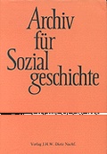 Cover: Archiv f&uuml;r Sozialgeschichte - Verlag J.H.W. Dietz Nachf. GmbH