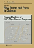 Cover: Frontiers in Diabetes / New Events and Facts in Diabetes - Karger, S