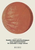Cover: Mod&egrave;les clinico-pharmacologiques pour l'exp&eacute;rimentation de corticoides &agrave; usage externe - Karger, S