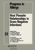Cover: Chemical Immunology and Allergy. (Formerly: Progress in Allergy /Fortschritte... / Host Parasite Relationships in Gram-Negative Infections - Karger, S
