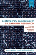Cover: Contemporary Perspectives in E-Learning Research - Routledge