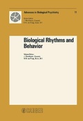 Cover: Advances in Biological Psychiatry / Biological Rhythms and Behavior - Karger, S