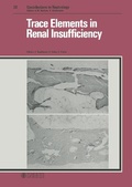 Cover: Contributions to Nephrology / Trace Elements in Renal Insufficiency - Karger, S