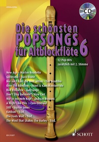 Abbildung von: Die schönsten Popsongs für Alt-Blockflöte - Schott Music