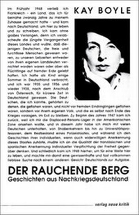 Enlarge image Cover: Der rauchende Berg - Neue Kritik