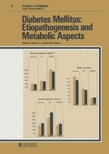 Cover: Frontiers in Diabetes / Diabetes Mellitus: Etiopathogenesis and Metabolic Aspects - Karger, S