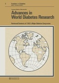 Cover: Frontiers in Diabetes / Advances in World Diabetes Research - Karger, S