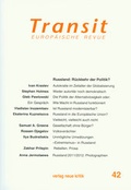 Cover: Transit 42 - Neue Kritik
