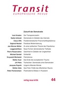 Cover: Transit 44 - Neue Kritik