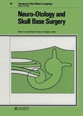 Cover: Advances in Oto-Rhino-Laryngology. Siehe auch: Bibliotheca Oto-Rhino-Laryngologica / Neuro-Otology and Skull Base Surgery - Karger, S
