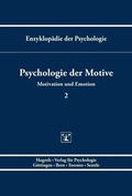 Cover: Psychologie der Motive - Hogrefe