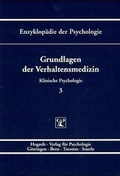 Cover: Grundlagen der Verhaltensmedizin - Hogrefe