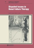 Cover: Contributions to Nephrology / Disputed Issues in Renal Failure Therapy - Karger, S