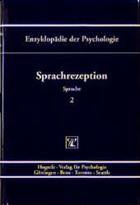 Abbildung von: Sprachrezeption - Hogrefe