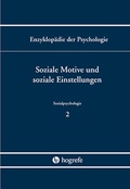 Cover: Soziale Motive und soziale Einstellungen - Hogrefe