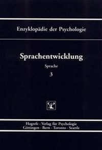 Abbildung von: Sprachentwicklung - Hogrefe