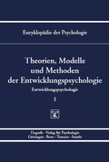 Bild: Theorien, Modelle und Methoden der Entwicklungspsychologie - Hogrefe