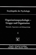 Cover: Organisationspsychologie - Gruppe und Organisation - Hogrefe