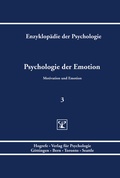 Cover: Psychologie der Emotion - Hogrefe