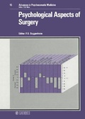 Cover: Advances in Psychosomatic Medicine / Psychological Aspects of Surgery - Karger, S