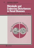 Cover: Contributions to Nephrology / Metabolic and Endocrine Disturbances in Renal Disease - Karger, S