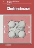 Cover: Monographs in Human Genetics / Cholinesterase - Karger, S