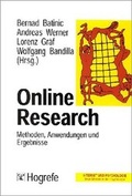 Cover: Online-Research - Hogrefe
