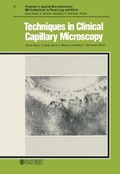 Cover: Progress in Applied Microcirculation / Techniques in Clinical Capillary Microscopy - Karger, S