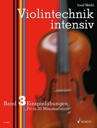 Abbildung von: Violintechnik intensiv - Schott Music