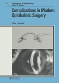Cover: Developments in Ophthalmology / Complications in Modern Ophthalmic Surgery - Karger, S