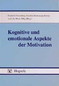 Cover: Kognitive und emotionale Aspekte der Motivation - Hogrefe
