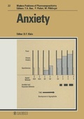 Cover: Modern Trends in Pharmacopsychiatry / Anxiety - Karger, S
