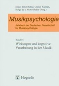 Cover: Musikpsychologie - Hogrefe