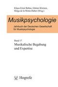 Cover: Musikpsychologie - Hogrefe