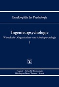 Cover: Ingenieurpsychologie - Hogrefe