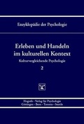 Cover: Erleben und Handeln im kulturellen Kontext - Hogrefe