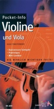 Cover: Pocket-Info Violine und Viola - Schott Music