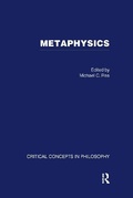 Cover: Metaphysics - Routledge