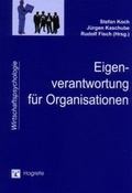 Cover: Eigenverantwortung f&uuml;r Organisationen - Hogrefe