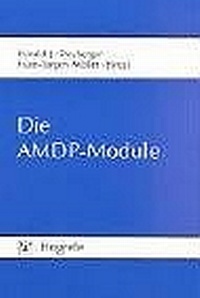 Enlarge image Cover: Die AMDP-Module - Hogrefe