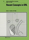 Cover: Advances in Oto-Rhino-Laryngology. Siehe auch: Bibliotheca Oto-Rhino-Laryngologica / Recent Concepts in ORL - Karger, S
