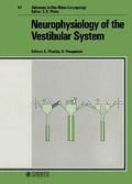 Cover: Advances in Oto-Rhino-Laryngology. Siehe auch: Bibliotheca Oto-Rhino-Laryngologica / Neurophysiology of the Vestibular System - Karger, S