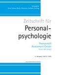 Cover: Zeitschrift f&uuml;r Personalpsychologie - Hogrefe