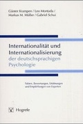 Cover: Internationalit&auml;t und Internationalisierung der deutschsprachigen Psychologie - Hogrefe